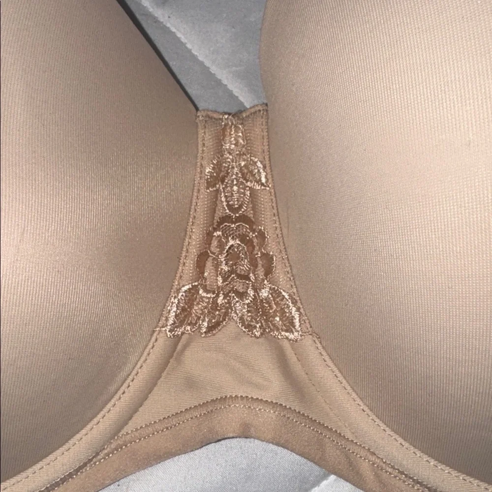 Vanity Fair 42D Strapless Underwire Bra Nude Beige Full Coverage Support Bra